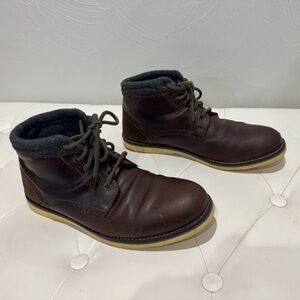 Crevo Dark Brown Chukka Boots